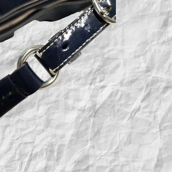 COACH Laura Hobo Bag Navy/cream - Picture 14 of 16